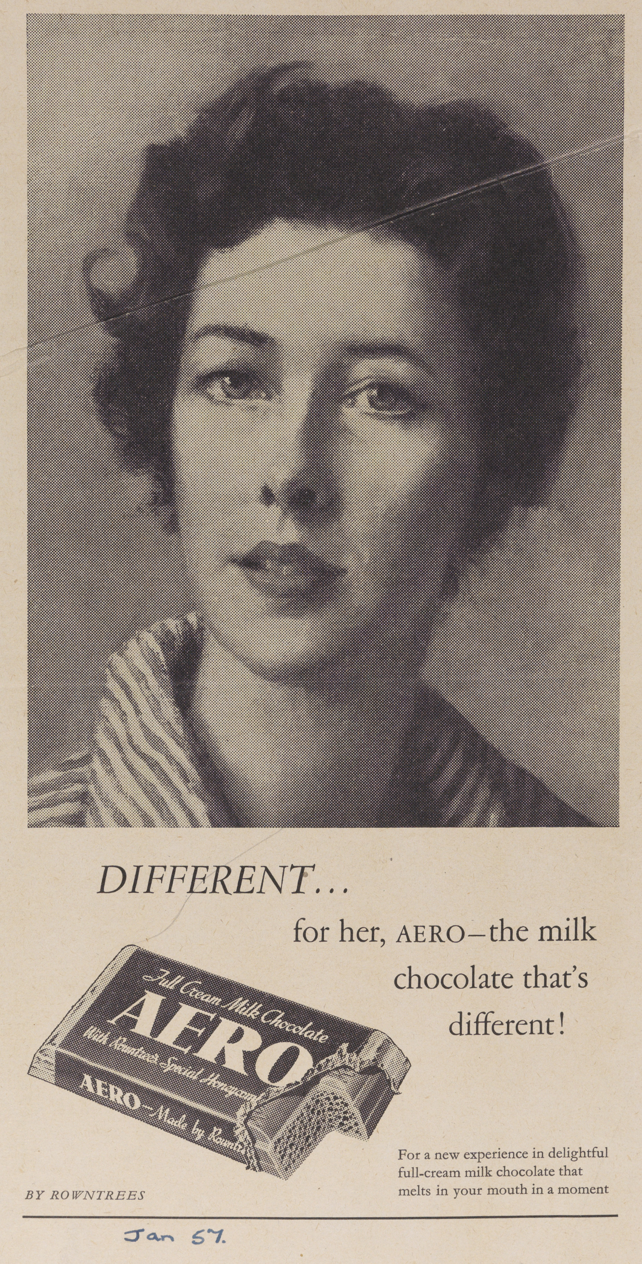 Image: Aero Advert 1957. With kind permission of Nestlé.